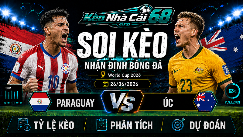 Đội hình dự kiến trước trận Paraguay vs Úc Đội hình dự kiến trước trận Paraguay vs Úc