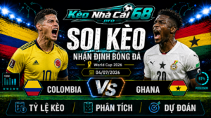 Đội hình dự kiến trước trận Colombia và Ghana